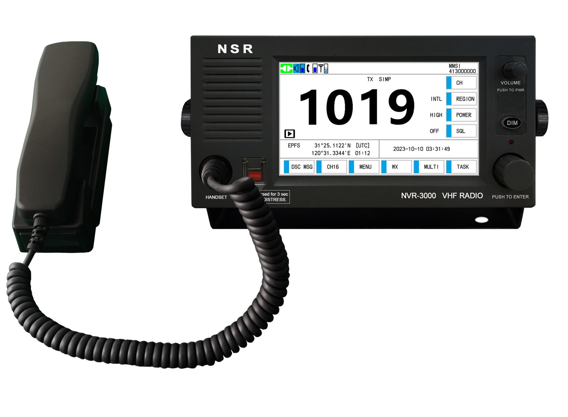 NSR NVR-3000 VHF RADIO (CLASS A)